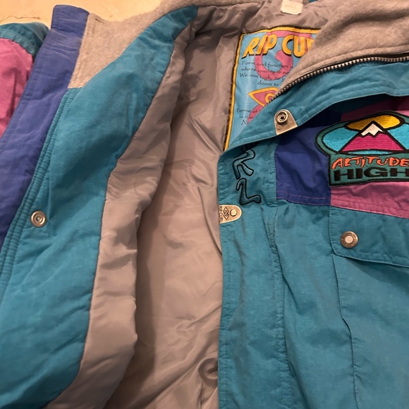 Rip Curl, multicolor coat jacket ventex superlite , size XL - Picture 9 of 13